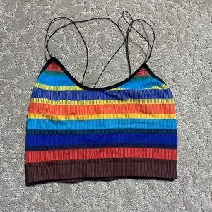 urban outfitters multicolored tank top